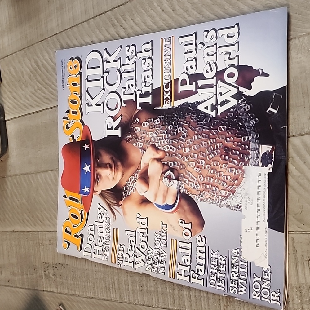 ROLLING STONE MAGAZINE JUNE 2000 KID ROCK